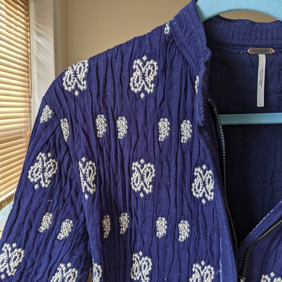 Free People Jacquard Jacket - Picture 4 of 6